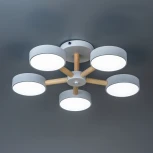 Потолочная люстра светодиодная на штанге с ДУ Ritter Scandia 51591 7