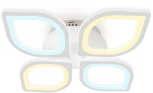 Потолочная люстра Ambrella Acrylica FA4488 (регулировка яркости, LED, 220V, пульт управления, цветы)