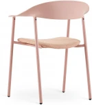 Стул Eila с подушкой пластик розовый Stool Group арт.УТ000039780