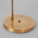 Торшер Eurosvet Frost 01083/1 латунь (220V, выключатель, шар)