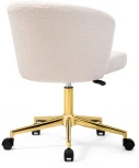 Компьютерное кресло Woodville Lika white teddy 15528