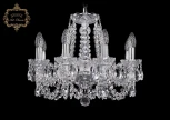 Подвесная люстра Art Classic 11.11 11.11.8.165.Cr.Sp (220V, хрусталь, на цепи, подсвечник, свеча)