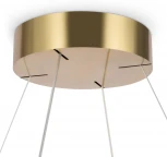 Подвесной светильник Maytoni Mirage MOD173PL-L45BS3K (LED, 220V, хрусталь, на тросе, круглые)