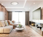 Настенно-потолочный светильник Sonex Depax 7643/DL пластик/белый/прозрачный LED 48Вт 4000К D405 IP43 (220V, круглые)