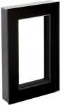 Рамка на 2 поста (черный) Stekker Катрин 49605