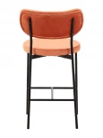 Стул полубарный Stool Group Барбара велюр терракотовый УТ000028062