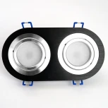 Светильник встраиваемый Feron DL2812 48462 50W G5.3 черный