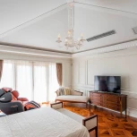 Подвесная люстра Arte Milano AM342620 342620/5 WT+G (220V, на цепи, подсвечник, свеча)