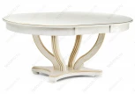 Стол Woodville Дорсет молочный / золото 483904