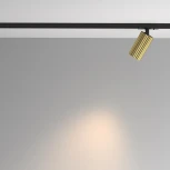 Трековый светильник однофазный 10W 220V Maytoni Calipso TR218-1-GU10-BS