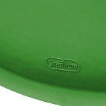 Стул GENIUS (mod 75) бежевый/коричневые ножки (металл/пластик)