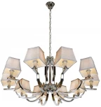 Подвесная люстра iLamp Hilton 6943-10 CR (220V, на цепи)