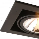 Встраиваемый точечный светильник Arte Lamp Cardani Semplice A5949PL-2BK