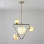 Подвесная люстра на штанге Cosmogony A ImperiumLoft Cosmogony01 (151873-26) (220V, шар)