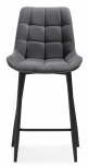Полубарный стул Notta Алст К темно-серый / черный 502126