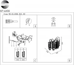 Бра Ravello SL1650.301.03 ST Luce