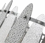 Потолочная люстра хрустальная на штанге Arte Milano Sorrento-3309 373309/6/80/470 CR (220V)