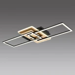 Потолочная люстра Lumion Goldy 8021/90CL черный/золотой/черный, металл/акрил с пультом ДУ LED 90W 220V 3000-6500К