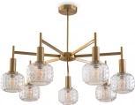 Потолочная люстра на штанге Freya Fero FR5366CL-07BS (220V)