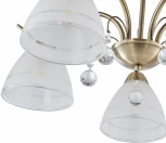 Подвесная люстра Arte Milano Amalfi-8656 334756/5 AB (220V, подвески, на цепи)