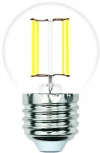 Лампочка светодиодная филаментная Volpe LED-G45-SLF LED-G45-7W/3000K/E27/CL/SLF