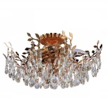 Потолочная люстра Stilfort Sofia 1031/03/06C (220V, хрусталь, листья)