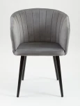 Стул MyFar Фредерик темно-серый велюр MF1041-1