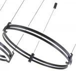 Подвесной светильник Zortes DUBLE-R ZRS.27510.02 (LED, 220V, на тросе, кольцо, IP21)