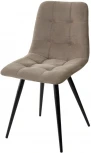 Стул CHILLI-Q латте #25, велюр / черный каркас, 4 шт/ 1 к