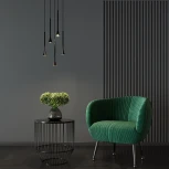 Подвесной светильник Elektrostandard Hall 50314 LED 5W 4000K черный (220V, на проводе, круглые)