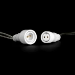 Гирлянда Нить 10м Экстра Тепло-Белая 220В, 100 LED, Провод Прозрачный ПВХ, IP54