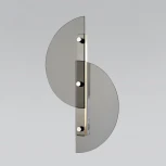 Бра светодиодное Eurosvet Colour со стеклянным рассеивателем 40160 LED дымчатый (220V)