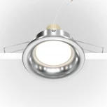 Встраиваемый светильник Slim GU10 1x50Вт Maytoni Technical DL027-2-01-S