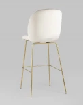 Стул барный Stool Group Beetle со спинкой бежевый УТ000025455