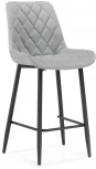 Полубарный стул Woodville Баодин К светло-серый / черный 511152
