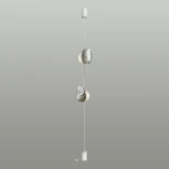 Торшер с выключателем Jungle 4865/2FC (220V, шарики, листья)