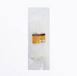 Хомут 2,5x200мм белый 100 шт. Stekker 32775