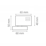 Трековое крепление Lightstar Asta 594076