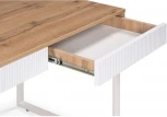 Письменный стол Woodville Реус дуб вотан / белый 542655