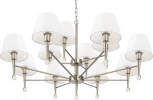 Подвесная люстра большая Freya Rosemary FR2190PL-12N (220V, на цепи)