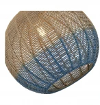 Подвесной светильник ST Luce Vimini SL1514.533.01 Белый/Бежевый, Синий E27 1*7W