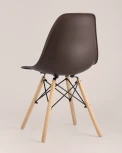 Стул Stool Group Eames DSW коричневый УТ000000653