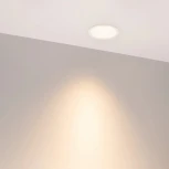 Встраиваемый точечный светильник MS-HARBOR-R82-10W Warm3000 (WH, 24 deg, 230V) (Arlight, IP20 Металл) 050178 (LED)