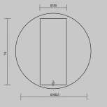 Спот Maytoni Twist C081WL-L3WBS3K (регулировка яркости, LED, 220V, сенсорный выключатель, круглые)