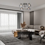 Потолочная люстра Escada Adonis 659/4PL Black (220V)