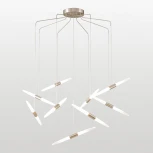 Подвесная люстра LED Lussole Hopkins LSP-7398 (220V, на проводе, паук)