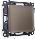 Комплект механизма Ambrella Volt 1-клавишного выключателя ALFA MA631010 Темная бронза матовый QUANT