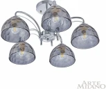 Потолочная люстра на штанге Arte Milano Napoli-2366 332366/5 CR (220V)