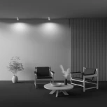 Накладной потолочный светильник Conik gyps GU10 1x30Вт Maytoni Technical C003CW-01W