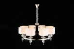 Подвесная люстра Elza APL.838.03.08 (220V, хрусталь, на цепи, куб)